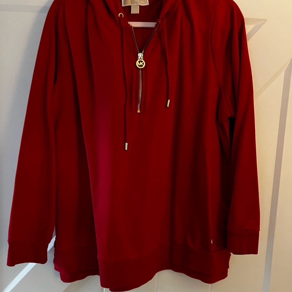 Michael Kors 1/4 zip hoodie XXL